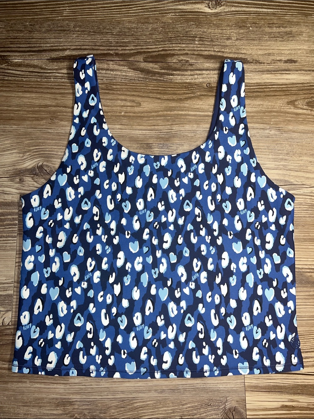 Lilly Pulitzer UPF 50+ Luxletic Ari Reversible Active Tank Blue
